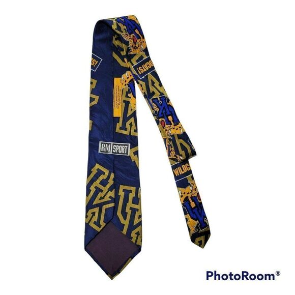 Vtg University of Kentucky Wildcats Tie Necktie UK Ralph Marlin 1995 Made in USA - Picture 7 of 12